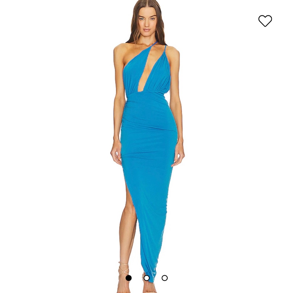 Revolve Blue Cutout Dress